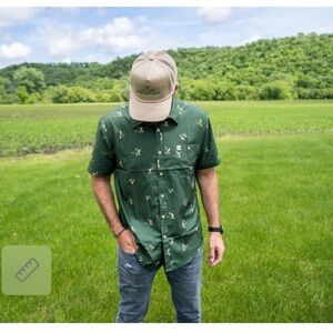 River Brothers Outfitters Duck Button Down Shirt- Large